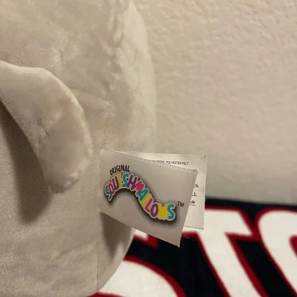 8” Mila Squishmallow Elephant with Rainbow Ears and Belly. - Picture 6 of 13